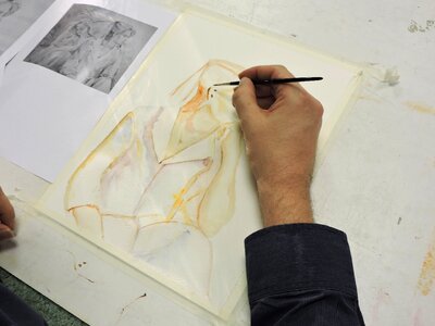 Painting watercolor course