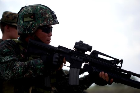 Balikatan 2019 - Marines participate in Combined-Arms Live Fire at CERAB (Image 5 of 12)