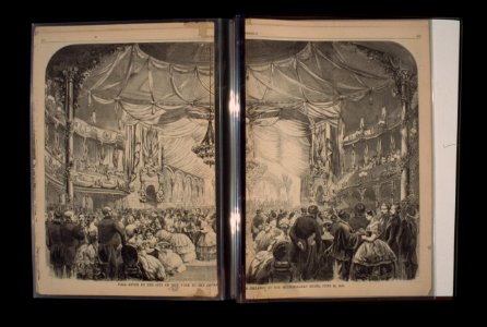 Ball given by the City of New York to the Japan(es)e embassy at the Metropolitan Hotel, June 25, 1860 LCCN2003689165