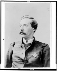 Ballington Booth, head-and-shoulders portrait, facing left, wearing Salvation Army uniform) - Fredricks, New York LCCN91786348