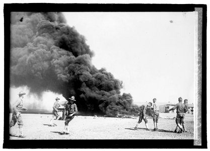 Balloon accident, Fort Sill LCCN2016822030