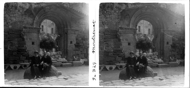 Baltasar, Teresa i Martinet a Montserrat