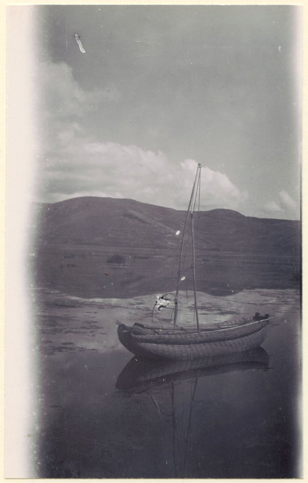 Balsas, båtar av säv. Titicaca. Bolivia - SMVK - 0249.d.0114