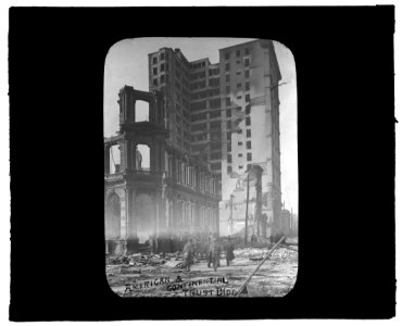 Baltimore fire, 1904) American & Continental Trust Bldg LCCN2016844561