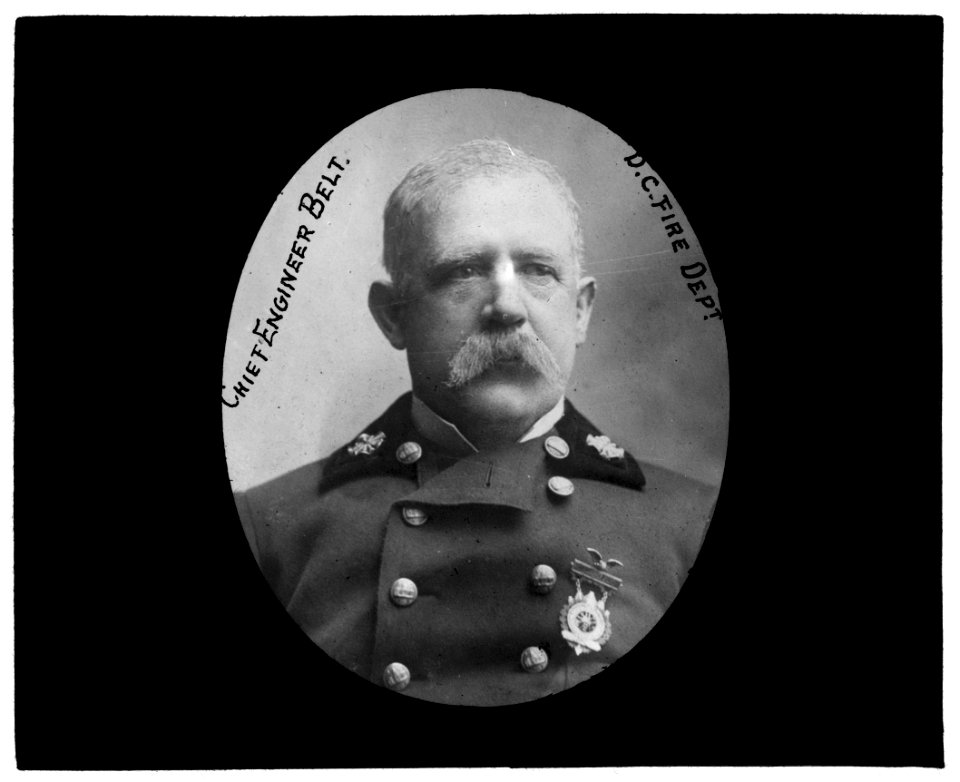 Baltimore fire, 1904) Chief Engineer Belt, D.C. Fire Dept LCCN2016844570