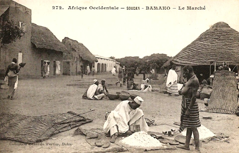 Bamako-Le Marché (AOF) (2)