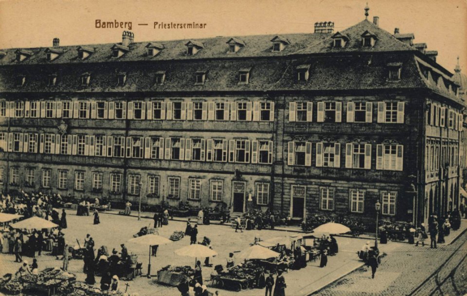 Bamberg, Bayern - Priesterseminar (Zeno Ansichtskarten)
