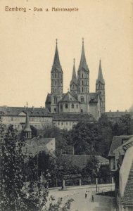 Bamberg, Bayern - Dom und Maternkapelle (Zeno Ansichtskarten)