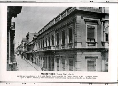 Banco Comercial - Esquina Zabala y Cerrito - Montevideo
