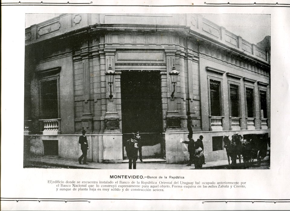 Banco Nacional - Banco de la República - Montevideo