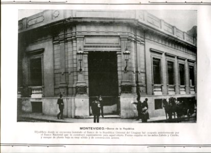 Banco Nacional - Banco de la República - Montevideo