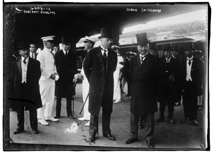 Bancroft Funeral, Baron Shidehara LCCN2014718590