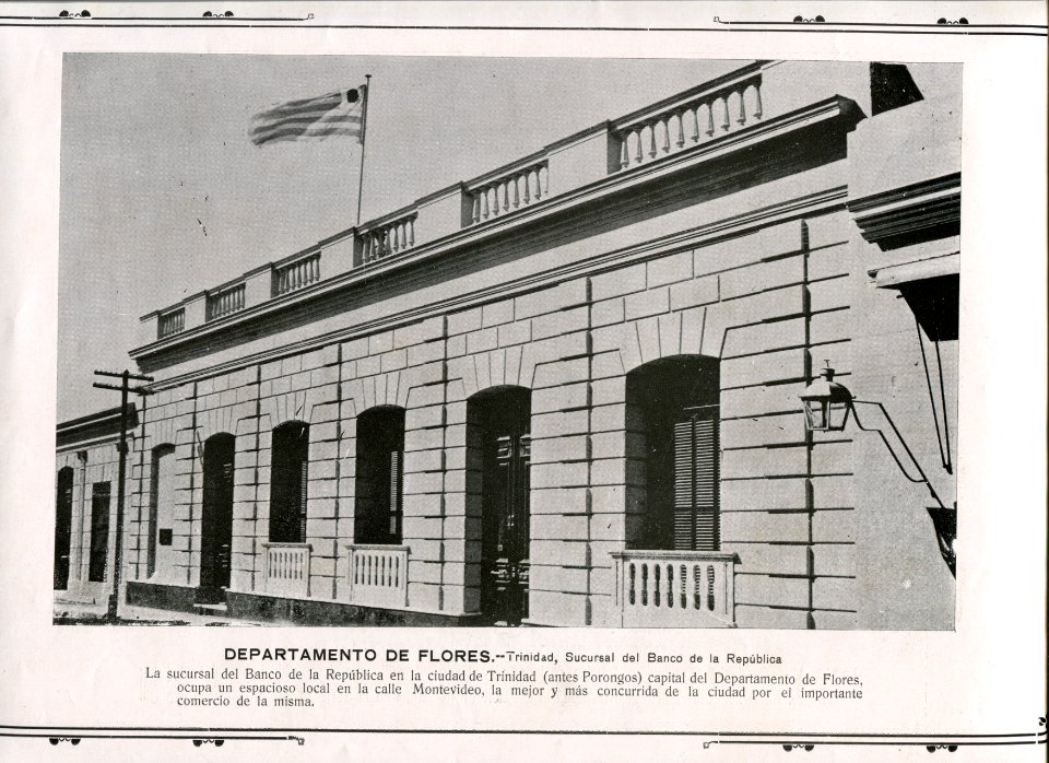 Banco de la República - Trinidad - Flores
