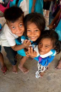 Band engagement at War Memorial Primary School in Kiribati 150603-N-MK341-014