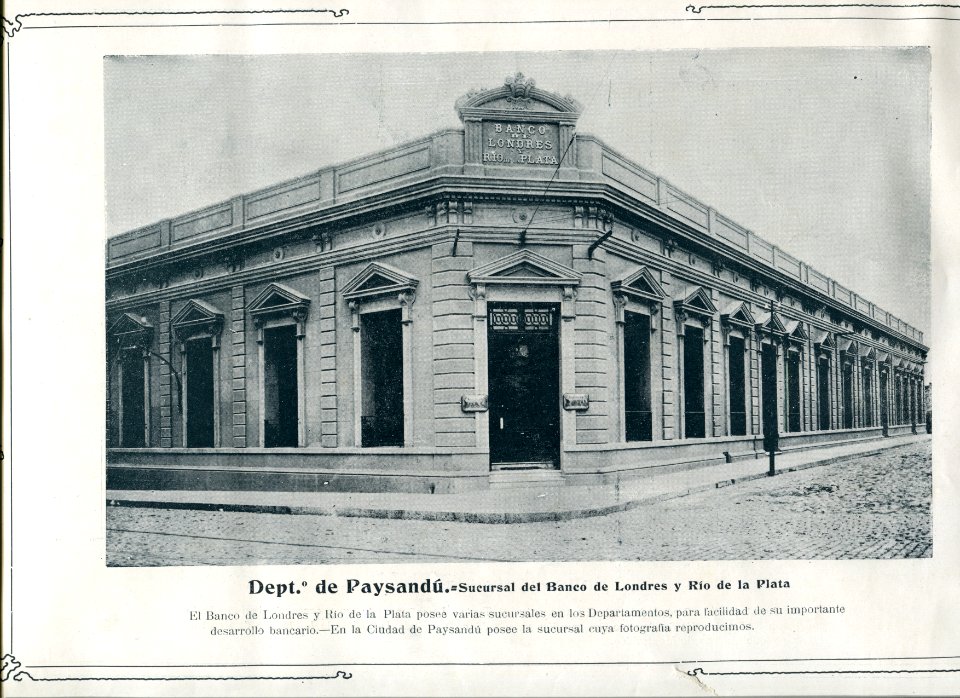 Banco de Londres y del Río de la Plata - Paysandú