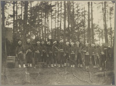 Band of 114th Pa. Infantry, Brandy Station, Va., Apr. 1864 LCCN2012649981