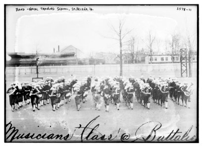 Band, Naval Training School - St. Helena, Va. LCCN2014699733