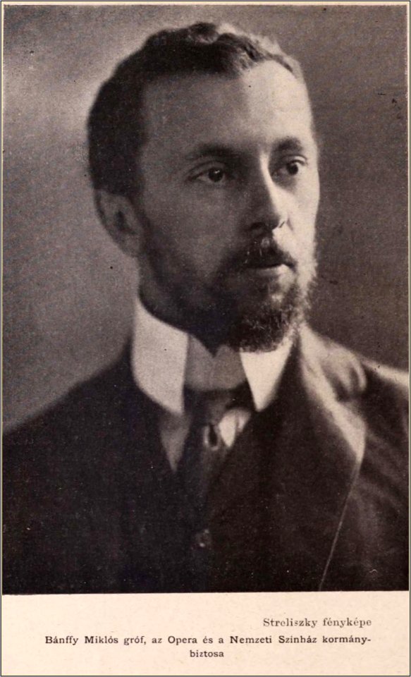 Bánffy Miklós gróf, 1912