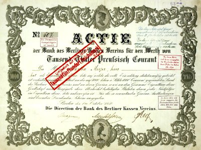 Bank des Berliner Kassenvereins 1850