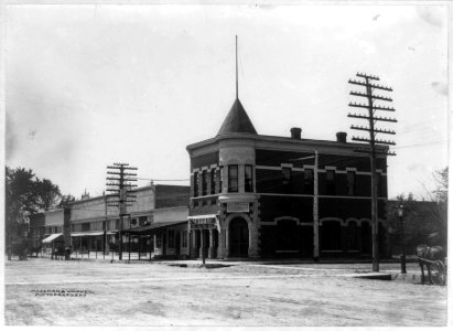Bank of Erie Block, Erie, Kansas LCCN97504295