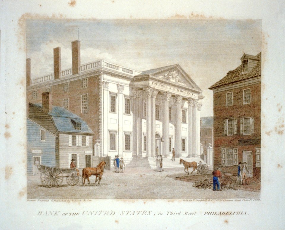 Bank of the United States, in Third Street, Philadelphia LCCN2002718879