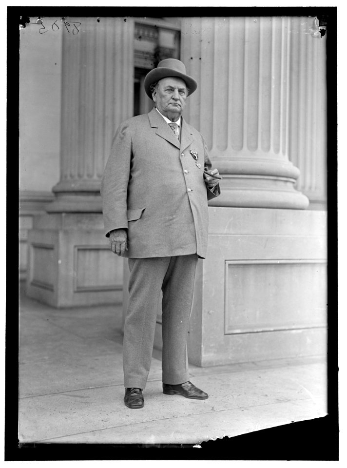 BANKHEAD, JOHN HOLLIS. REP. FROM ALABAMA, 1887-1907; SENATOR, 1907-1920. AT CONFEDERATE REUNION, D.C. LOC hec.08885