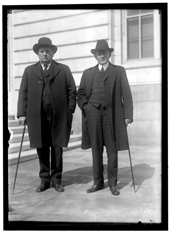 BANKHEAD, JOHN HOLLIS. REP. FROM ALABAMA, 1887-1907; SENATOR, 1907-1920. WITH SON, WILLIAM B. BANKHEAD LCCN2016866949