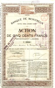Banque de Montreux 1900