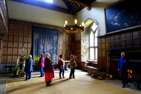 Banqueting Hall, Haddon Hall - Bakewell, Derbyshire, England - DSC02575 photo