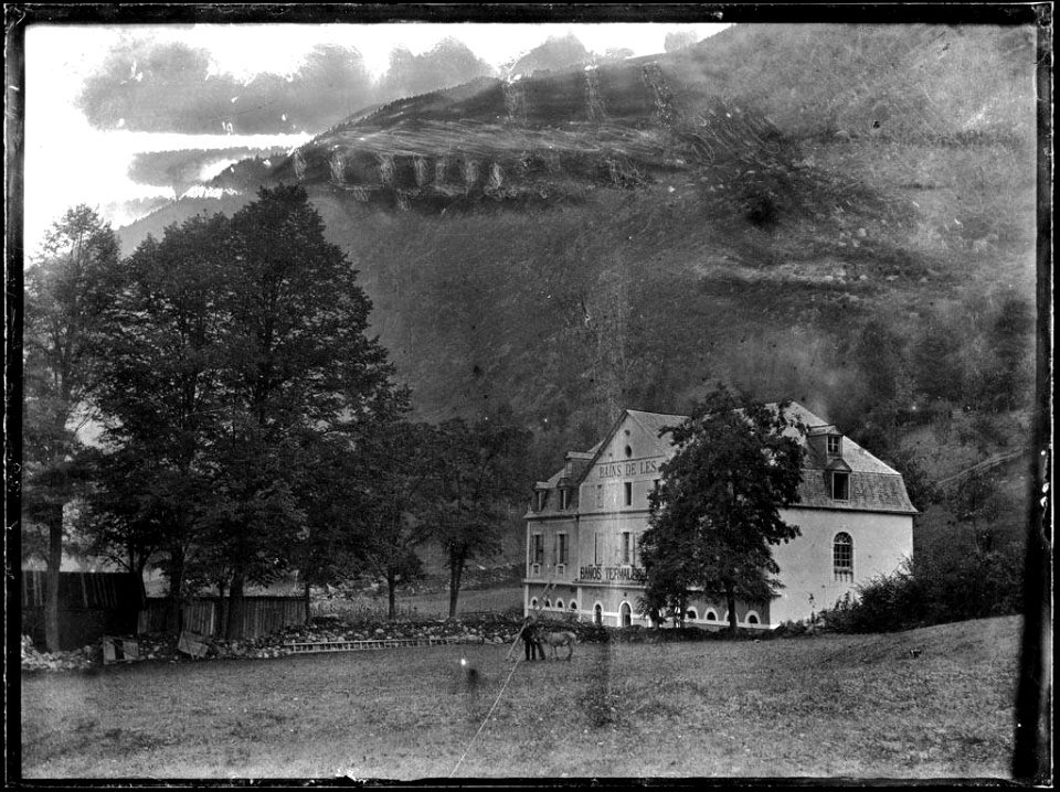 Banys termals de Lés a la vall d'Aran