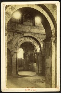 Baptistère Saint-Jean de Poitiers - J-A Brutails - Université Bordeaux Montaigne - 1892