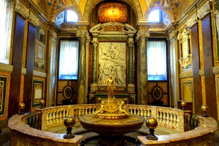 Baptistery - Santa Maria Maggiore - Rome, Italy - DSC05689 photo