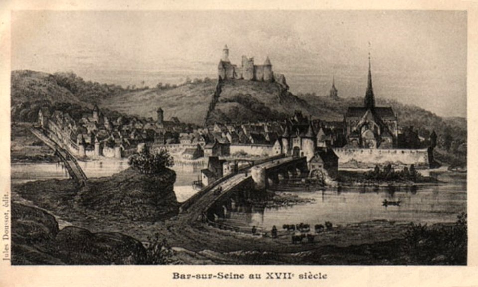 Bar sur Seine XVIIe siecle