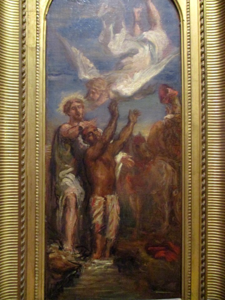 Baptême de l'eunuque Chassériau