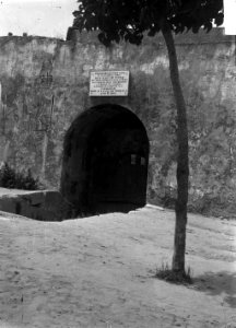 BAR000086 - Castelo de São Jorge. Lado interior da porta de Martim Moniz