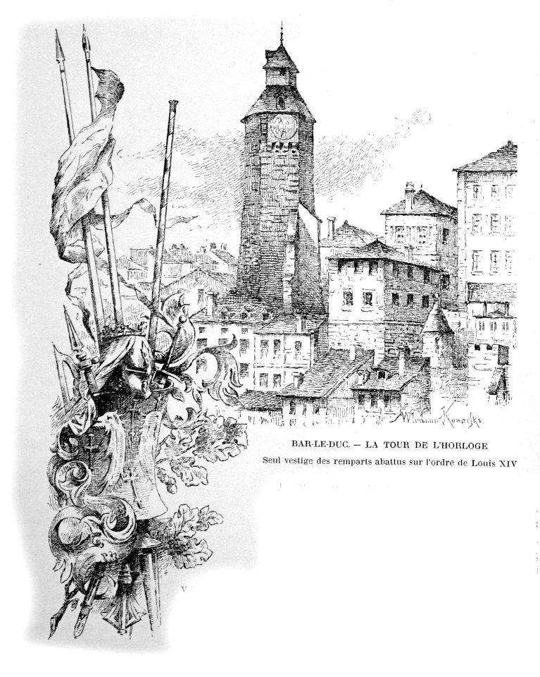 Bar le duc tour de l'horloge 96271