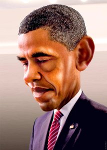 Barack Obama - Caricature (8217478404)