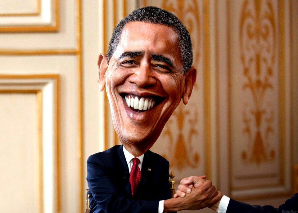 Barack Obama - Caricature (8051267396)