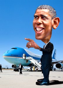 Barack Obama - Caricature (8179248421)