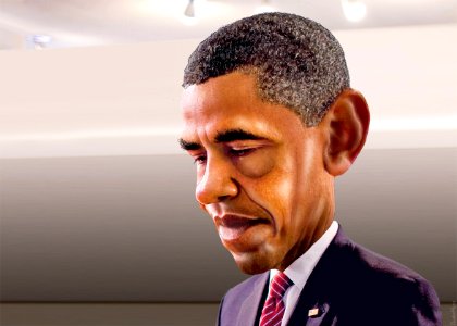 Barack Obama - Caricature (8216393551)