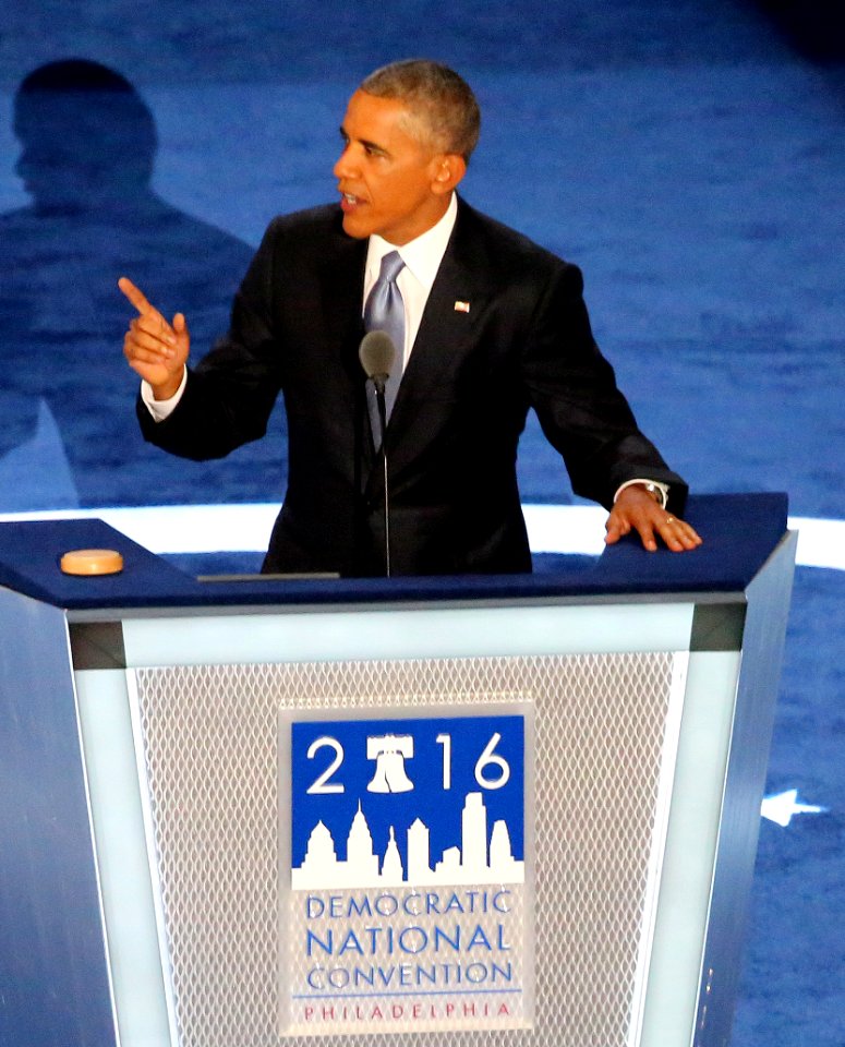 Barack Obama DNC July 2016 (cropped2)