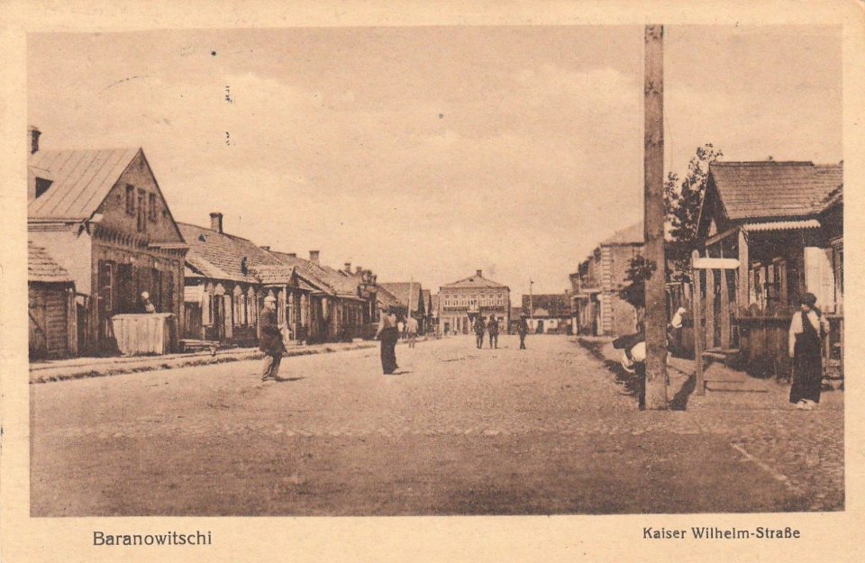 Baranavičy, Aptečnaja-Vilenskaja. Баранавічы, Аптэчная-Віленская (1916)