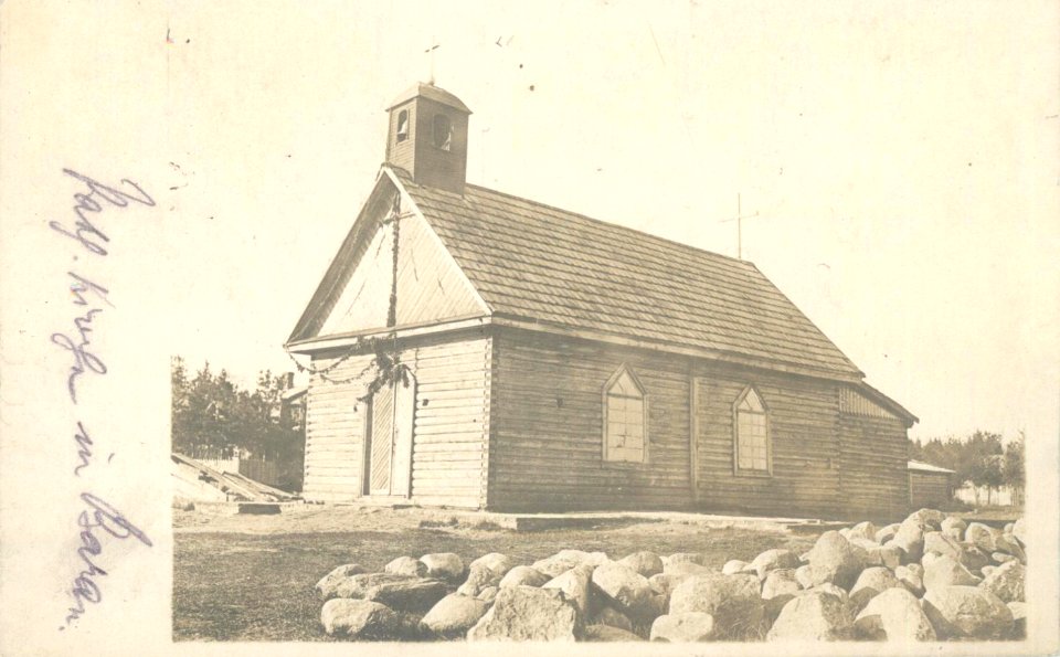 Baranavičy, Kaścielnaja, Kaplica. Баранавічы, Касьцельная, Капліца (28.07.1916)