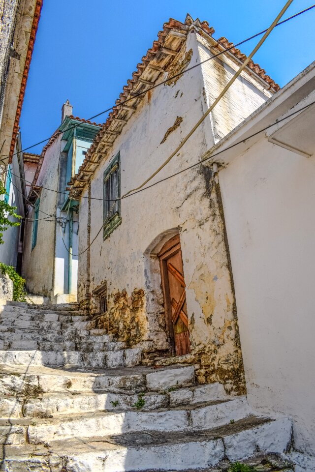 Village street alley