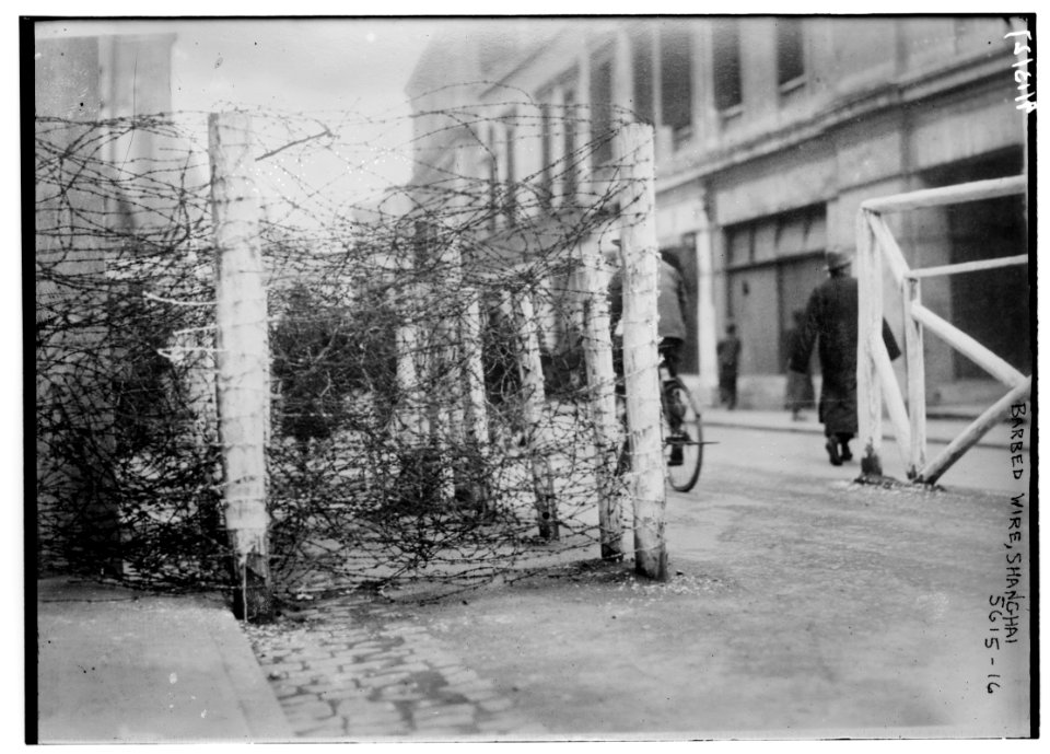 Barbed wire, Shanghai LCCN2014713711