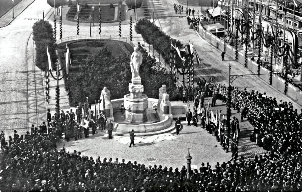 Barbara-Denkmal Koblenz 1907
