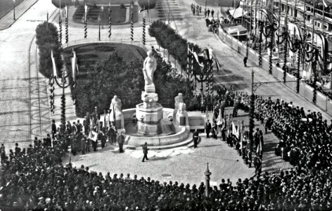 Barbara-Denkmal Koblenz 1907