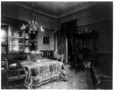 Barber house, Washington, D.C. - dining room LCCN2001704550