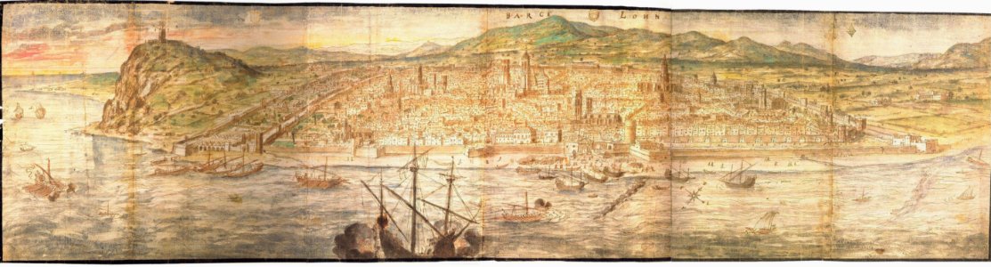 Barcelona el 1563, Anthonis van den Wyngaerde