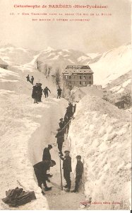 Bareges 1907 fevrier avalanche n3